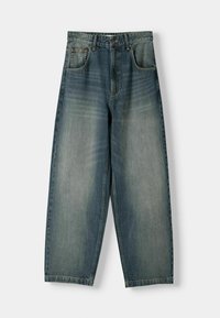 SUPER - Wijde jeans - green