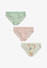 No seleccionado, green pink cream floral