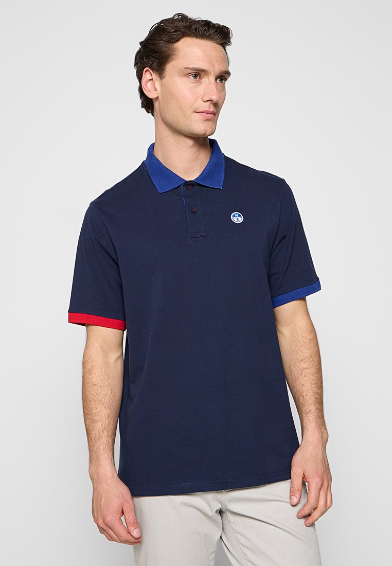North Sails Poloshirt donkerblauw