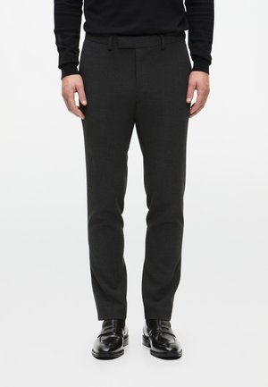 VINNIE TROUSERS - Pantaloni eleganti - charcoal
