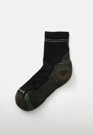 WOMENS HIKE LIGHT CUSHION MID CREW SOCKS - Sportssokker - black