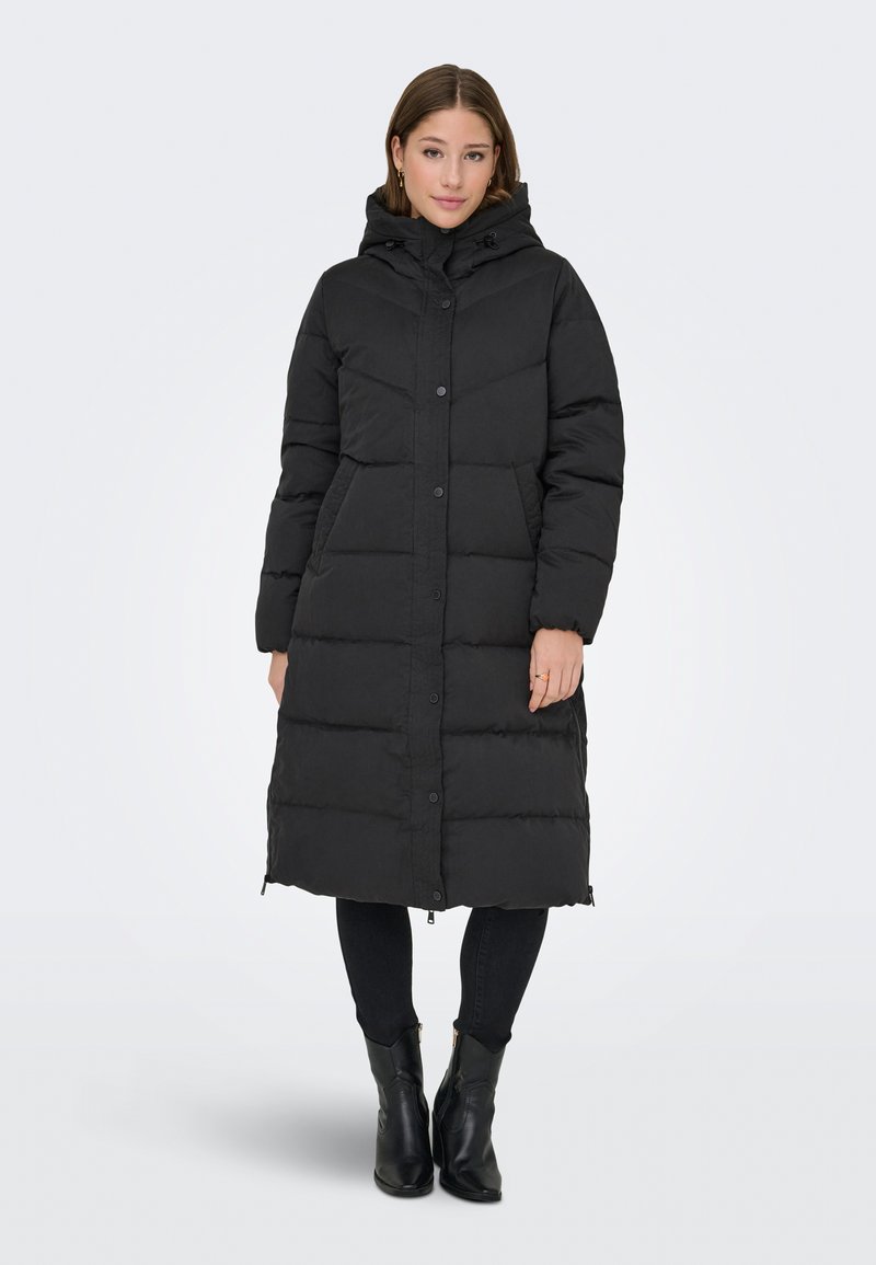 Only - Abrigo de plumas (negro)