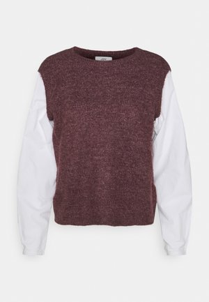 Jersey de punto - bordeaux