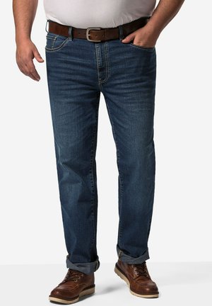 John F. Gee 5 POCKET - Jeans Straight Leg - blue stone