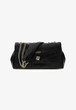 Guess, ELLA LOGO CONVERTIBLE XBODY FLAP - Sac bandoulière - black logo