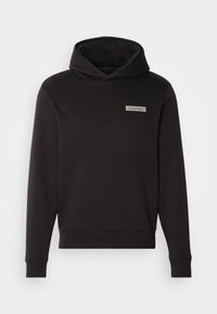 STACKED COLOR BLOCK BACK HOODIE - Felpa con cappuccio - black