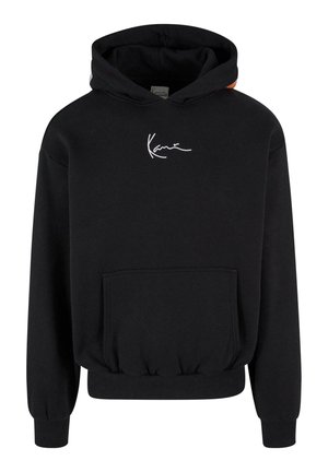 Karl Kani SMALL SIGNATURE PATCH OS - Kapuutsiga pusa - black