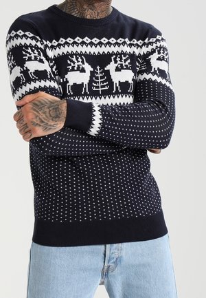 Strickpullover - dark blue