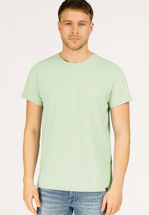 Urban Surface, 2 PACK MIT RUNDHALS UND ROLLKANTE - T-shirt basic - hellgrün