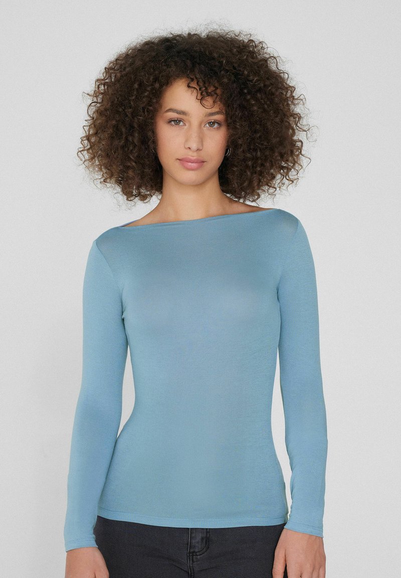 Tezenis Langarmshirt - grau infinity blue