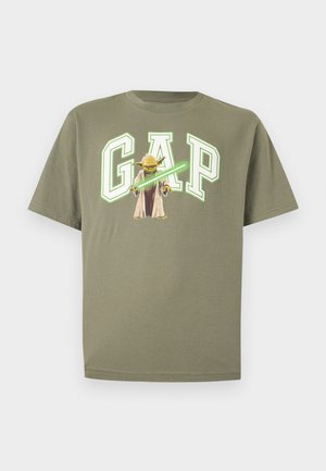GAP, YODA TEE - T-shirt imprimé - mesculen green