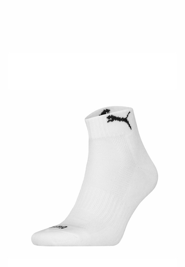 UNISEX QUARTER 12ER PACK - CUSHIONED LOGO - Socks - weiß2