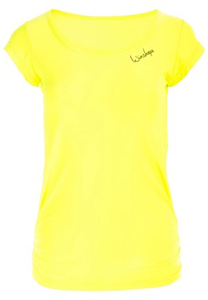T-shirt print - neon yellow
