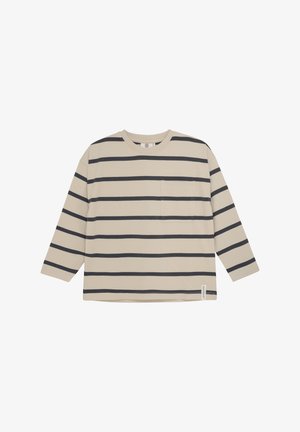 STRIPE - T-shirt à manches longues - ebony