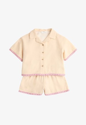 Marks & Spencer, 2 PIECE PALM TREE OUTFIT SET - Shorts - ecru