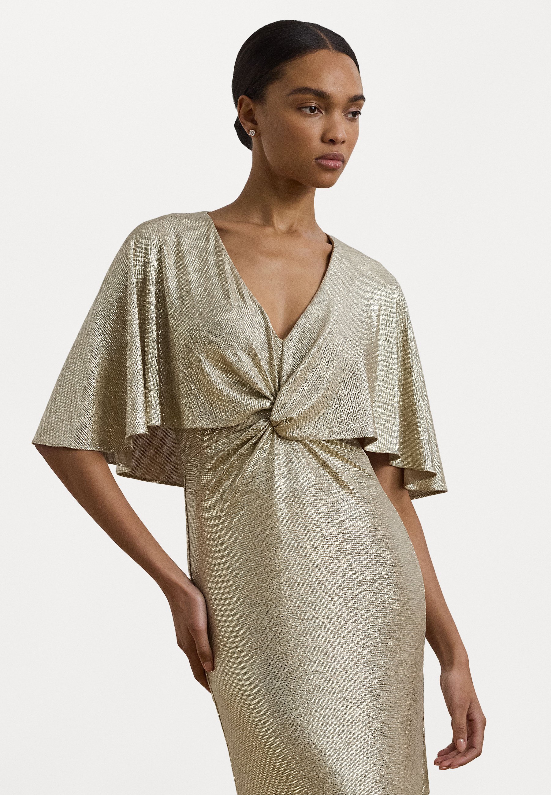 brown knit mini dress Edikted Off Shoulder Sequin Knit Mini Dress - Brown