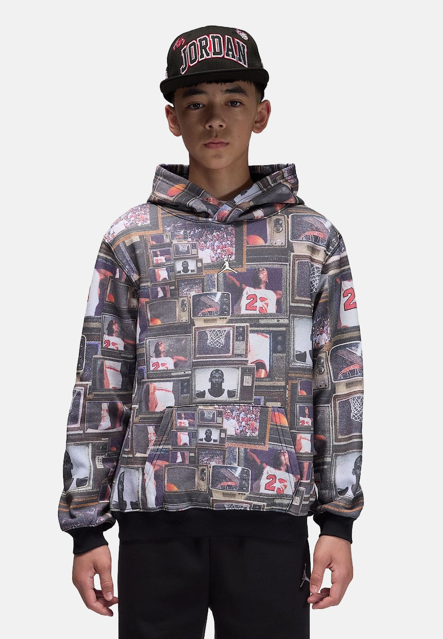 purple and black jordan hoodie