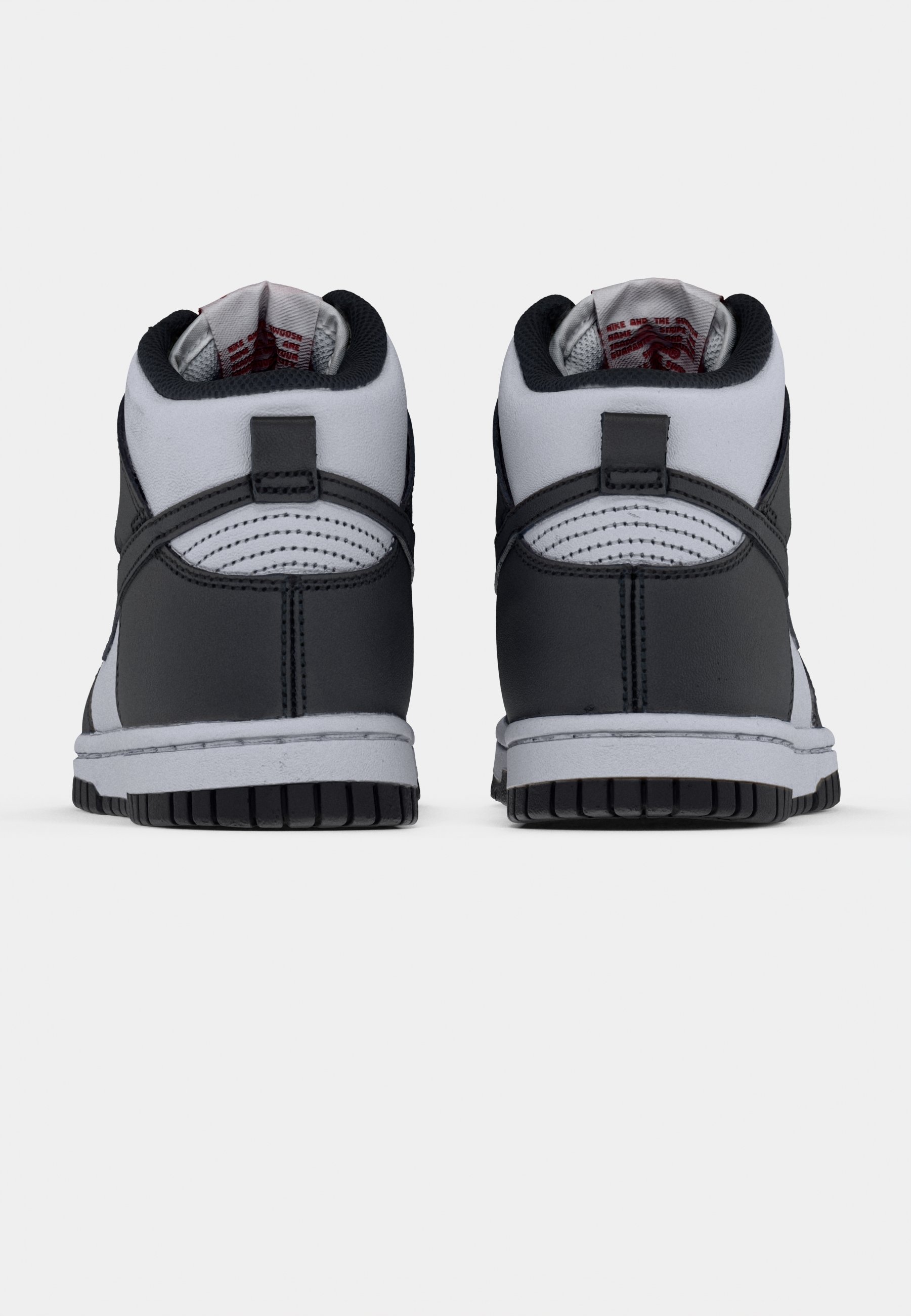 nike dunk high black cool grey white