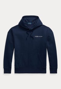 RELAXED FIT LOGO FLEECE HOODIE - Φούτερ με κουκούλα - cruise navy