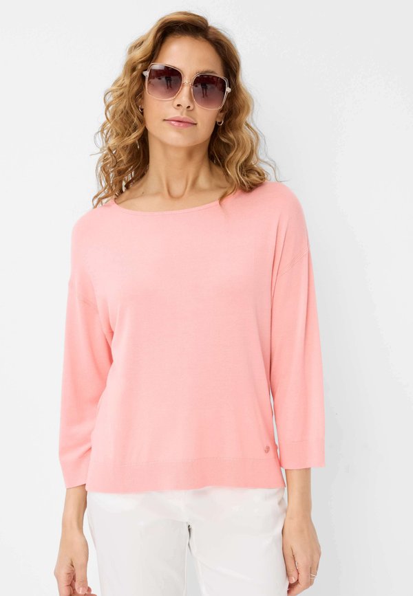 STYLE LIZ - Strickpullover - neon peach