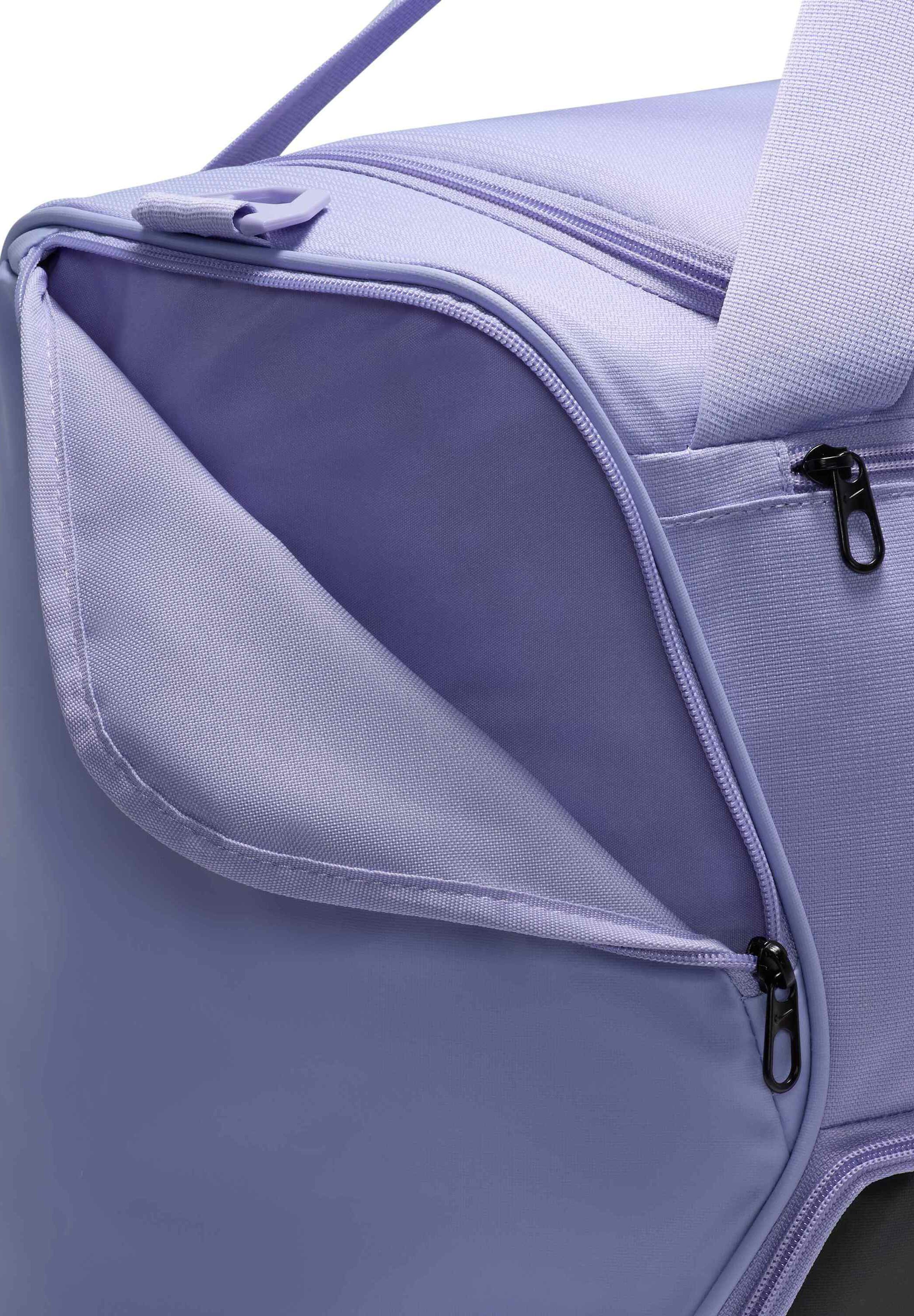 purple nike holdall