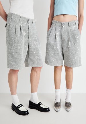 Sister Jane OTIS BEADED TWEED UNISEX - Shorts - grey