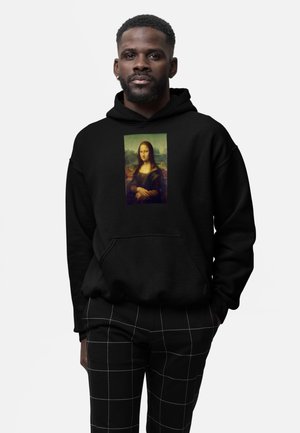 Henry Tiger, APOH LONDON MONA LISA ST.PATRICK'S DAY - Jersey con capucha - jet black