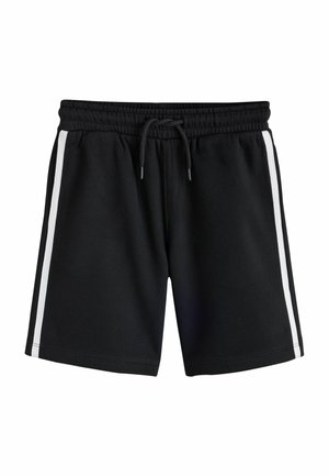 Next, SHORTS FIT - SIDE STRIPE - Tracksuit bottoms - black