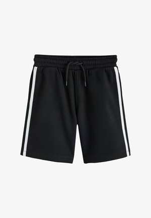 Next, SHORTS FIT - SIDE STRIPE - Tracksuit bottoms - black