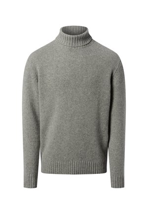 Strickpullover - hellgrau