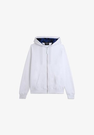 Freddy Felpa con zip - bianco