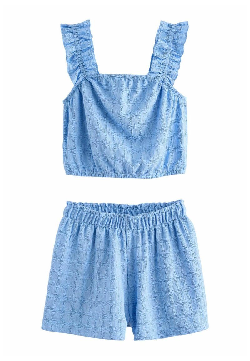Next TEXTURED AND SET  - REGULAR FIT - Shorts - blue