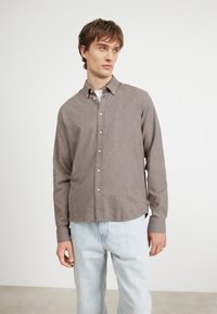 Les Deux - DESERT SHIRT - Shirt - mountain grey melange Thumbnail Image 1