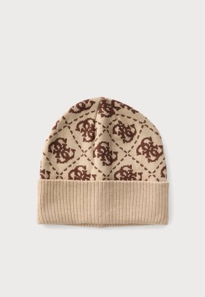 Guess, MILANO UNISEX - Плетена шапка - beige/brown