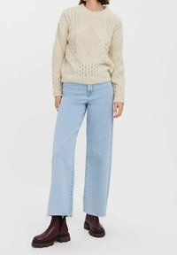 Vero Moda Strickpullover - beige