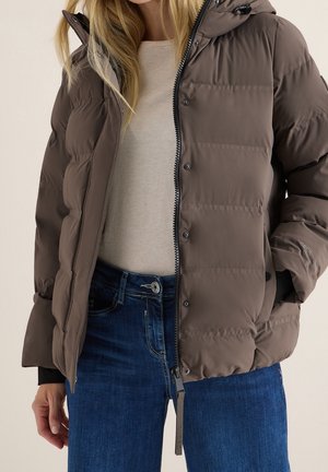 Winterjas - dark brown