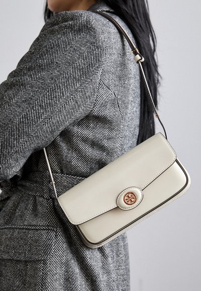 Tory Burch ROBINSON SHOULDER BAG - Sac à main - shea butter