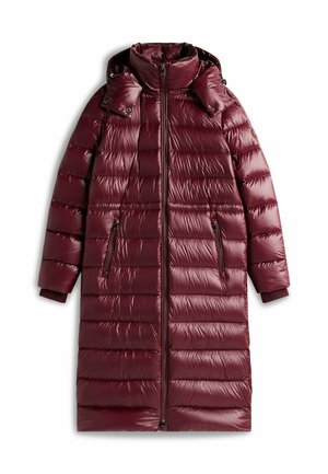 Tommy Hilfiger, GLOSS HW DOWN WAIST REG MAXI - Giacca invernale - deep burgundy