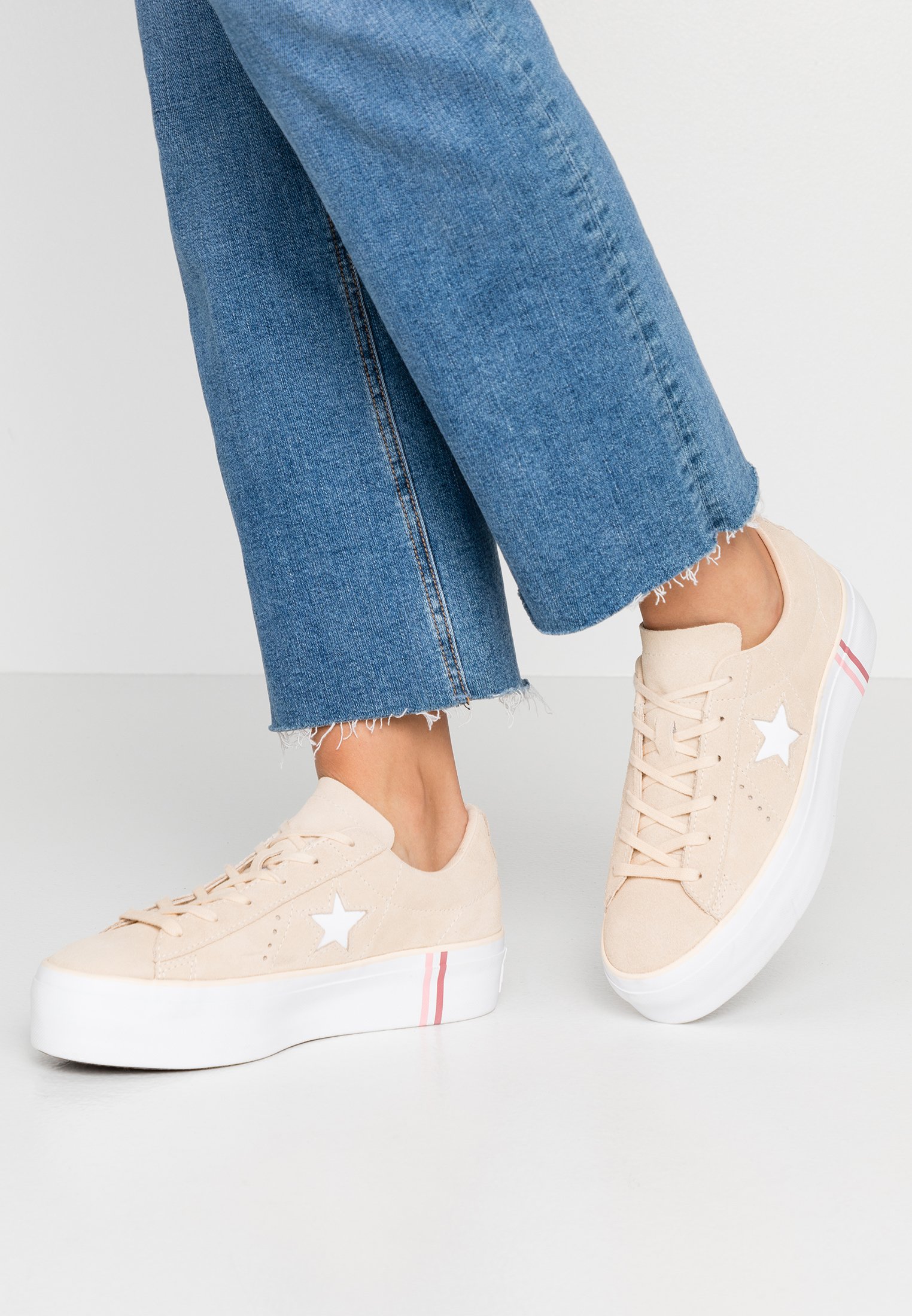 converse one star platform blanche
