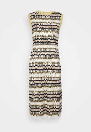 Missoni DRESS - Koktélruha / Partiruha - black/white/gold-coloured