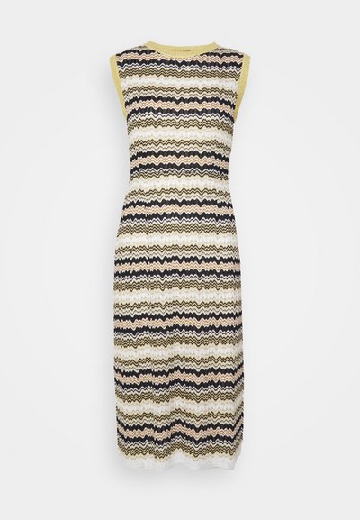 Missoni DRESS - Koktélruha / Partiruha - black/white/gold-coloured