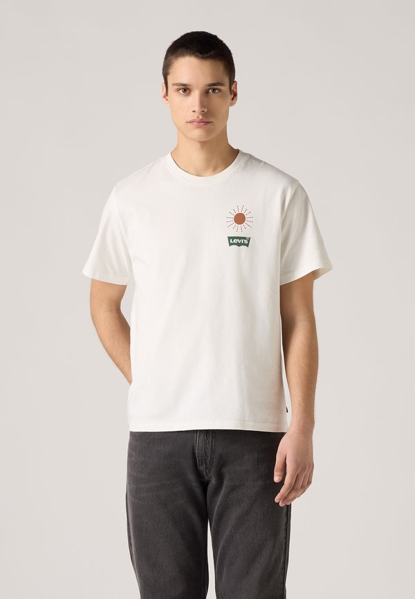 RELAXED FIT TEE  - Print T-shirt - cloud dancer4