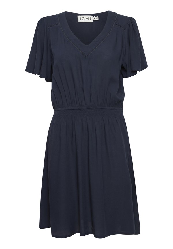 IHEVINO - Day dress - total eclipse solid4