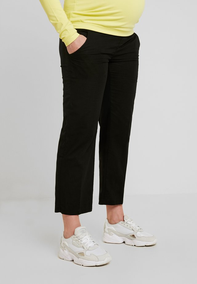 HOSE - Stoffhose - black onyx