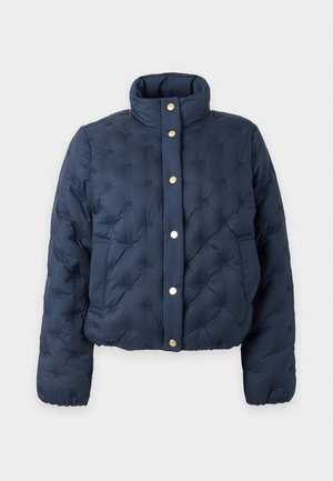 Tommy Hilfiger, FLAG QUILT JACKET - Пухено яке - dark blue