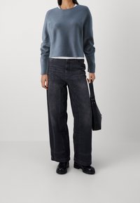 DRYKORN Strickpullover - blue-grey