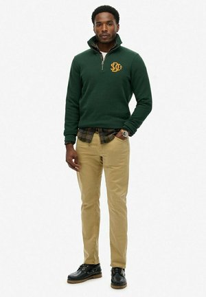 NEON HALF ZIP - Sweatshirt - enamel green