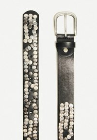 Bershka WIDE STUDDED - Öv - black