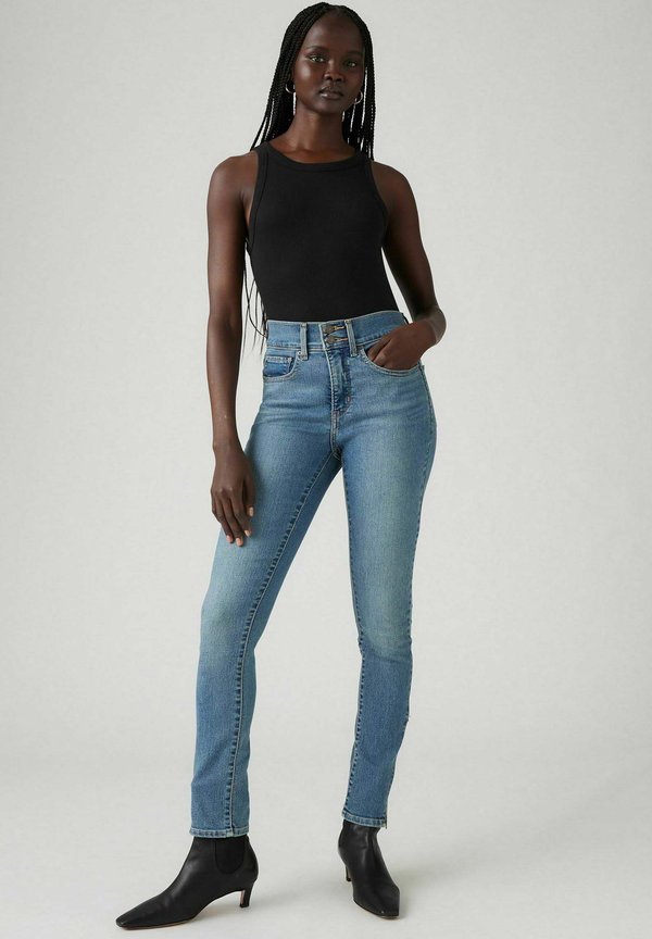 ZIP HEM CAMP  - Jeans Skinny Fit - camp denim