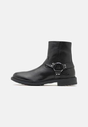 DURLAND - Cowboy-/Bikerstiefelette - black